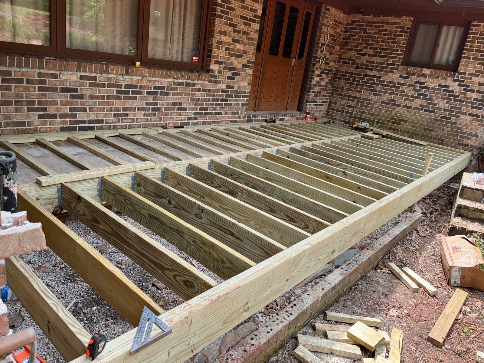 Project Patio Transformation with Trex Boards in Seneca SC image